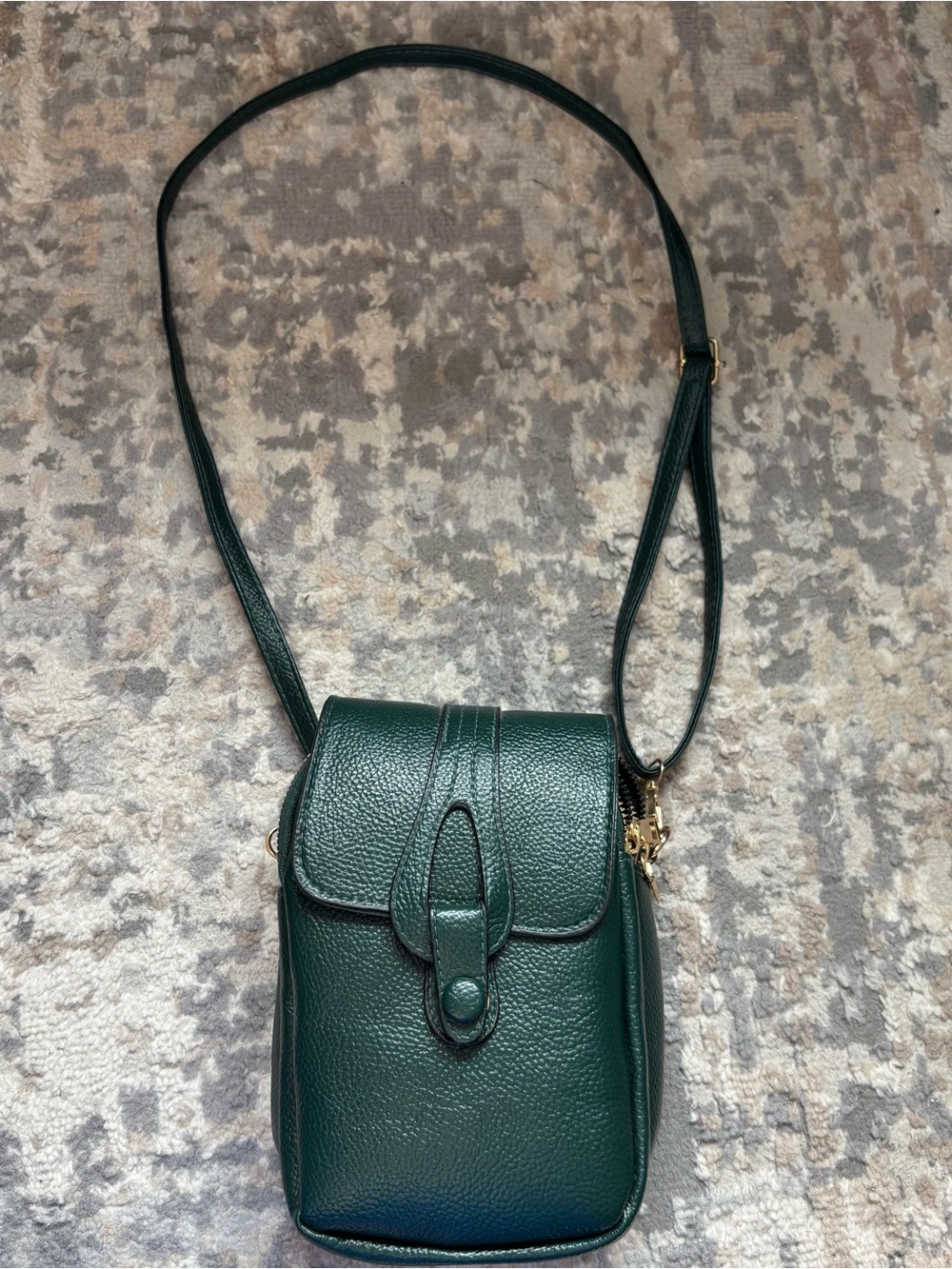 Dark Green Crossbody Phone Bag - Women's Shoulder Purse New condition